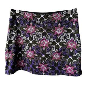 Tranquility Colorado Skirt Skort Pink Purple Active Sporty Athleisure Sz Medium